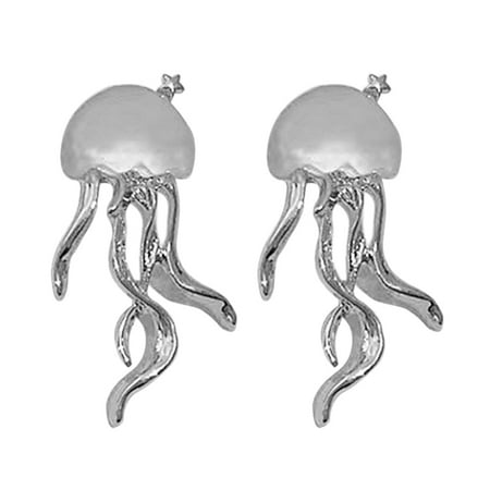 SIEYIO Jellyfish Necklace/Earrings Alloy Material Birthday Jewelry Gift for Women Girls
SIEYIO Jellyfish Necklace/Earrings Alloy Material Birthday Jewelry Gift for Women Girls