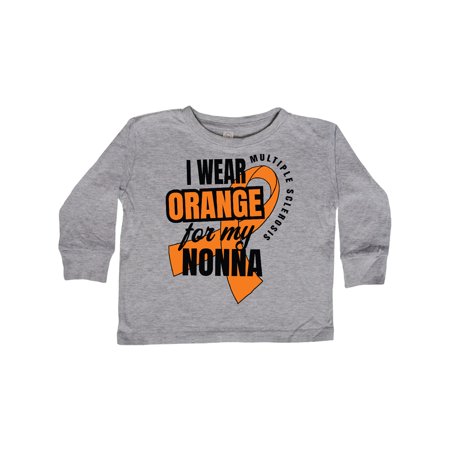 Inktastic I Wear Orange For My Nonna Multiple Sclerosis Awareness Gift Toddler Boy or Toddler Girl Long Sleeve T-Shirt
Inktastic I Wear Orange For My Nonna Multiple Sclerosis Awareness Gift Toddler Boy or Toddler Girl Long Sleeve T-Shirt