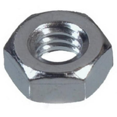Hillman Fasteners 140015 6-32 Zinc Plated Steel Machine Screw Hex Nut- Pack 100