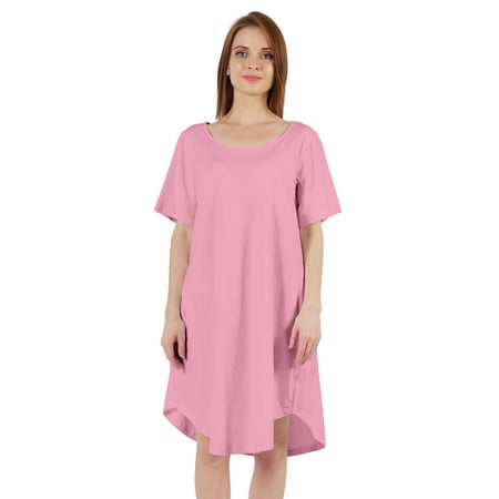 Inkmeso Nightgowns for WoMen s Short Sleeve W/ Round Neck Nightdress Jersey Tunic Loungewear
Inkmeso Nightgowns for WoMen s Short Sleeve W/ Round Neck Nightdress Jersey Tunic Loungewear