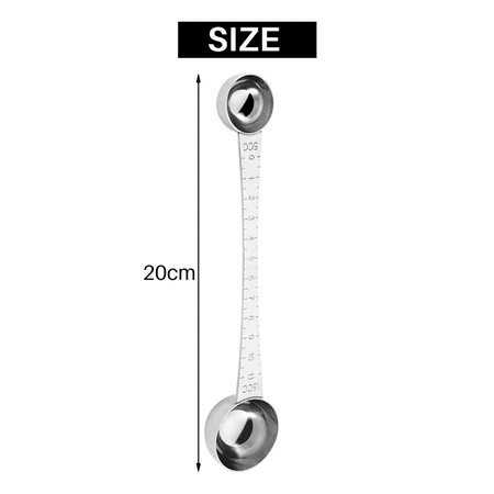 2 Pieces Coffee Scoops with Tick Mark 1 Tablespoon and 1 Teaspoon Stainless Steel Coffee Measuring Scoop for Coffee
2 Pieces Coffee Scoops with Tick Mark 1 Tablespoon and 1 Teaspoon Stainless Steel Coffee Measuring Scoop for Coffee