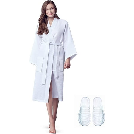 LOTUS LINEN Women s Waffle Kimono Lightweight Robes - Cotton Bath Robe for Women
LOTUS LINEN Women s Waffle Kimono Lightweight Robes - Cotton Bath Robe for Women