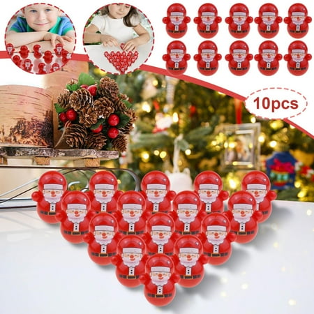 WMYBD Christmas Decorations Gifts 10PCS Novelty Mini Christmas Santa Tumbler Christmas Gift
WMYBD Christmas Decorations Gifts 10PCS Novelty Mini Christmas Santa Tumbler Christmas Gift