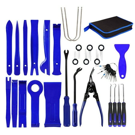 38Pcs Trim Removal Tool Pry Kit Car Panel Tool Radio Removal Tool Kit Clip Pliers Fastener Remover Kit
38Pcs Trim Removal Tool Pry Kit Car Panel Tool Radio Removal Tool Kit Clip Pliers Fastener Remover Kit