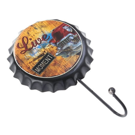Retro Wrought Iron Beer Bottle Caps Decorative Hooks Creative Bag Organizer Hanging Hooks Key Holder Bar Decoration Clothes Hook(T-51212)
Retro Wrought Iron Beer Bottle Caps Decorative Hooks Creative Bag Organizer Hanging Hooks Key Holder Bar Decoration Clothes Hook(T-51212)