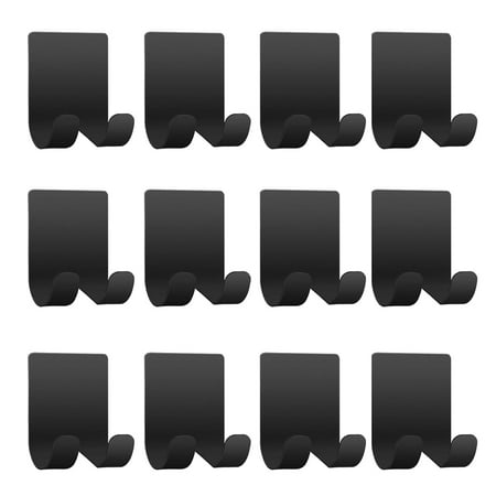 Skycarper 12Pack Razor Holder Shaver Hook Hanger Stand Use for Shower Hook Hanger Adhesive Heavy Practical Hooks and Kitchen Sticky Hooks - Black
Skycarper 12Pack Razor Holder Shaver Hook Hanger Stand Use for Shower Hook Hanger Adhesive Heavy Practical Hooks and Kitchen Sticky Hooks - Black