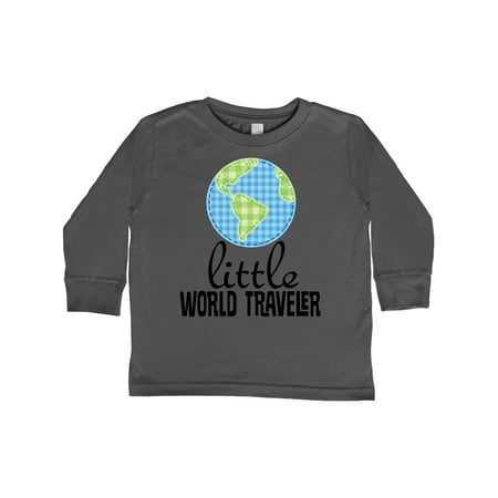 Inktastic Little World Traveler Gift Toddler Boy or Toddler Girl Long Sleeve T-Shirt
Inktastic Little World Traveler Gift Toddler Boy or Toddler Girl Long Sleeve T-Shirt