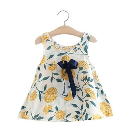 nsendm Toddler Kids Baby Girls Clothes Summer Sleeveless Floral Princess Dress Casual Beach Dresses Party Dress for Toddlers Dress Beige 12-18 Months
nsendm Toddler Kids Baby Girls Clothes Summer Sleeveless Floral Princess Dress Casual Beach Dresses Party Dress for Toddlers Dress Beige 12-18 Months