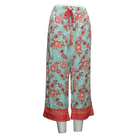 Cuddl Duds Women s Sz M Smart Comfort Cropped Pajama Pants w/Border Blue A392673 Regular Size
Cuddl Duds Women s Sz M Smart Comfort Cropped Pajama Pants w/Border Blue A392673 Regular Size