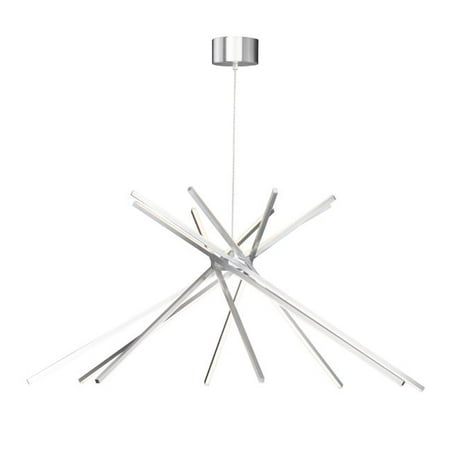 ET2 E41446-SA 20.25 in. Alumilux LED Pendant Ceiling Light Satin Aluminum