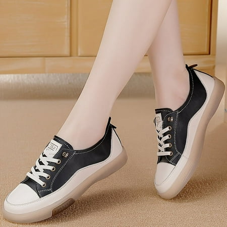 XIAOGZAHUOP Versatile Low-top Women‘s Casual Sneakers with Solid Color Design Soft Sole and Platform for Comfortable Walking
XIAOGZAHUOP Versatile Low-top Women‘s Casual Sneakers with Solid Color Design Soft Sole and Platform for Comfortable Walking