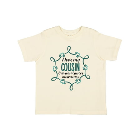 Inktastic I Love My Cousin Ovarian Cancer Awareness Gift Toddler Boy or Toddler Girl T-Shirt
Inktastic I Love My Cousin Ovarian Cancer Awareness Gift Toddler Boy or Toddler Girl T-Shirt