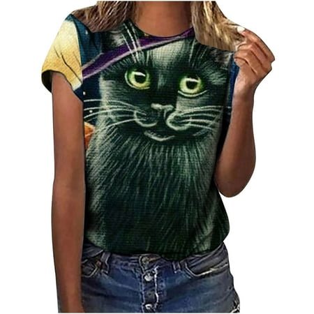 Corset Top Maternity Shirts Women s Crewneck Short Sleeves Printed Pattern Casual Tops Blouse Print T-Shirt Womens Tank Tops Black Crop Top Clearance Black S
Corset Top Maternity Shirts Women s Crewneck Short Sleeves Printed Pattern Casual Tops Blouse Print T-Shirt Womens Tank Tops Black Crop Top Clearance Black S