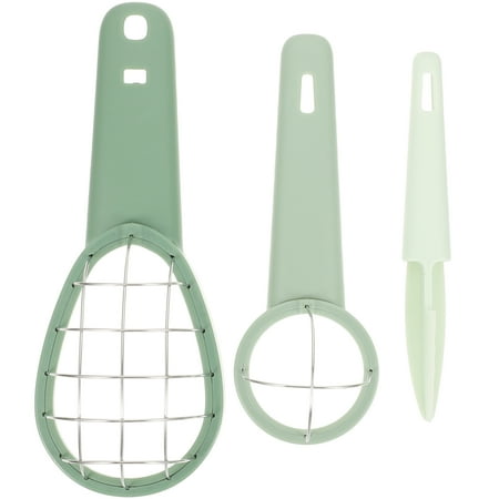 Qius 1 Set of 3-in-1 Avocado Cutter Tool Avocado Peeler Avocado Cutter Kiwifruit Cuber Avocado Splitter
Qius 1 Set of 3-in-1 Avocado Cutter Tool Avocado Peeler Avocado Cutter Kiwifruit Cuber Avocado Splitter
