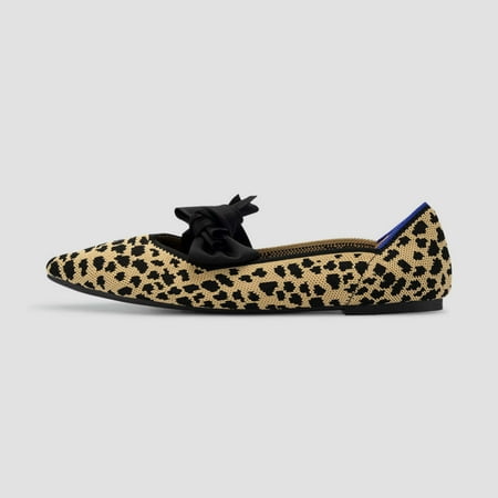 RLCEGAL Women s Queenly Flat V2 LEOPARDPRINT