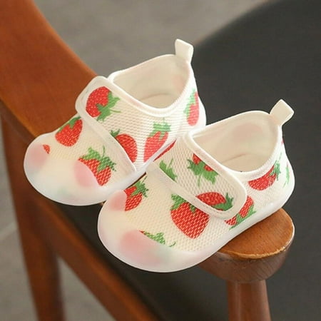 Clearance Summerborn Baby Girls Shoes Princess Strawberry Soft Bottom Anti-Slip Sandals Infant Kid Children Breathable First Walkers
Clearance Summerborn Baby Girls Shoes Princess Strawberry Soft Bottom Anti-Slip Sandals Infant Kid Children Breathable First Walkers
