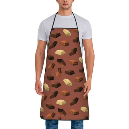 Aprons for Men Women - Chocolate Pattern No.9019 Cooking Kitchen Apron Chef Apron Waterproof Apron for Painting Pottery Baking BBQ Gardening Salon Gift For women Men
Aprons for Men Women - Chocolate Pattern No.9019 Cooking Kitchen Apron Chef Apron Waterproof Apron for Painting Pottery Baking BBQ Gardening Salon Gift For women Men