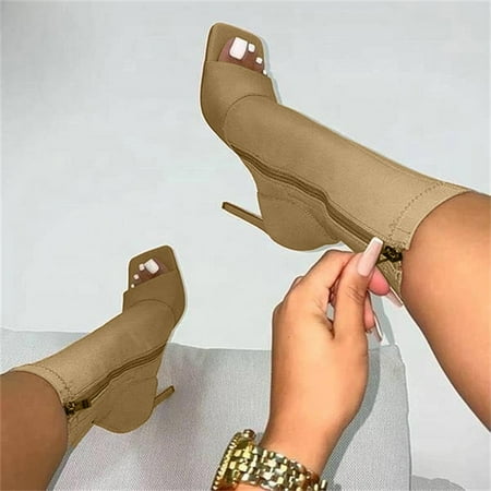 Aayomet Womens Shoes Solid Color Casual Elastic Fabric Side Zipper Square Toe Knee High Boots for Women with Heel Snakeskin A 9
Aayomet Womens Shoes Solid Color Casual Elastic Fabric Side Zipper Square Toe Knee High Boots for Women with Heel Snakeskin A 9