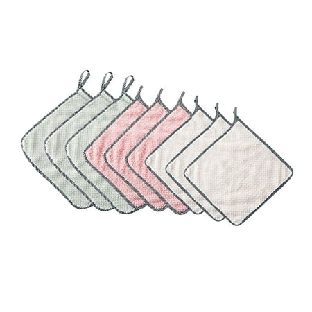 Xinduolei 9PCS Kitchen Daily Dish Towel Dish Cloth Kitchen Rag Non-Stick Oil Absorbent Dish Towels for Embroidery Drying Towels Silicone for Adults Microfiber Towel Wash Large Microfiber Cleaning
Xinduolei 9PCS Kitchen Daily Dish Towel Dish Cloth Kitchen Rag Non-Stick Oil Absorbent Dish Towels for Embroidery Drying Towels Silicone for Adults Microfiber Towel Wash Large Microfiber Cleaning