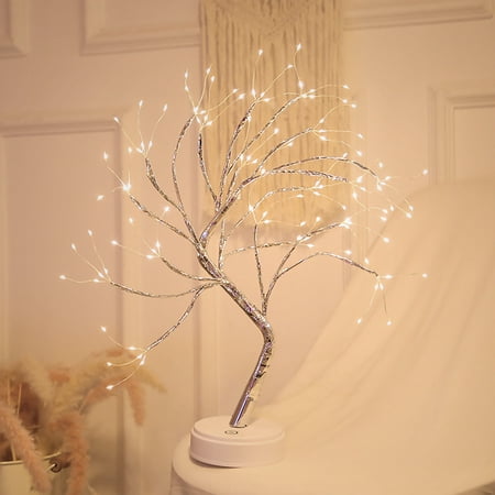 Xewsqmlo 36/108LED Bonsai Tree Light Bedside Night Lamp Art Crafts Gypsophila Table Light
Xewsqmlo 36/108LED Bonsai Tree Light Bedside Night Lamp Art Crafts Gypsophila Table Light