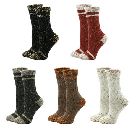 Bienvenu 5 Pairs Winter Warm Boot Socks for Women Crew Cotton Slouchy Socks Soft Dress Colorful Fall Socks White
Bienvenu 5 Pairs Winter Warm Boot Socks for Women Crew Cotton Slouchy Socks Soft Dress Colorful Fall Socks White