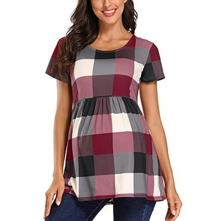 Tangnade Women Maternity Short Sleeve Fashion Print Tops Pregnancy T-shirt Clothes Maternity dress
Tangnade Women Maternity Short Sleeve Fashion Print Tops Pregnancy T-shirt Clothes Maternity dress