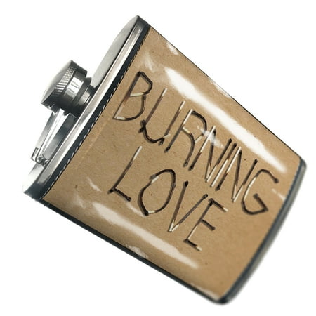 NEONBLOND Flask Burning Love Matches Burning On Fire