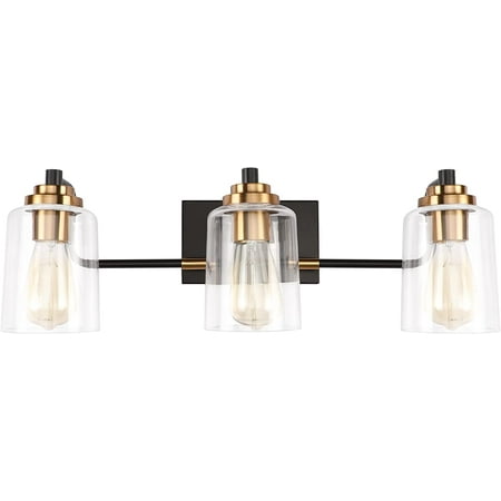 Bathroom Light Fixtures 3-Light Wall Sconces Lights Over Mirror in Black Bronze Vanity Lights for Bathroom(Bronze 3-Light)
Bathroom Light Fixtures 3-Light Wall Sconces Lights Over Mirror in Black Bronze Vanity Lights for Bathroom(Bronze 3-Light)