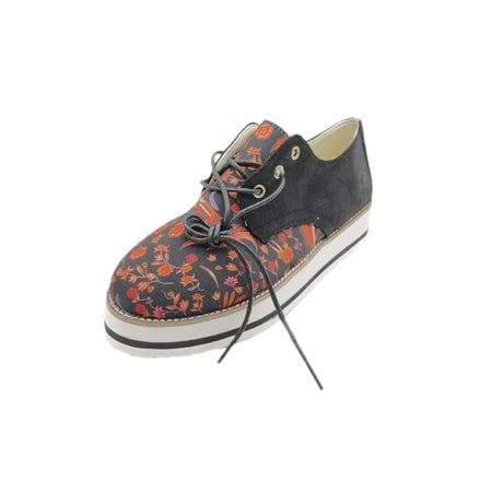 Tenmix Ladies Sneakers Floral Walking Shoe Patchwork Flats Lace Up Casual Shoes Women Breathable Comfort Black 8.5
Tenmix Ladies Sneakers Floral Walking Shoe Patchwork Flats Lace Up Casual Shoes Women Breathable Comfort Black 8.5