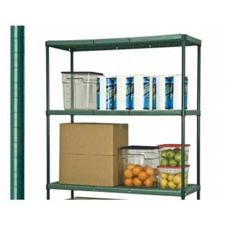 Focus Foodservice FG086G 86 in. green epoxy post