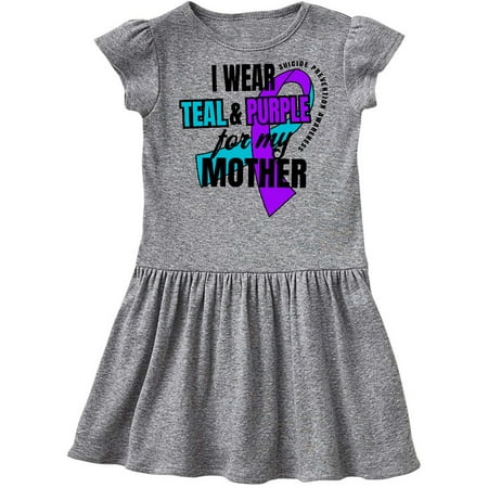 Inktastic Suicide Prevention I Wear Teal and Purple for My Mother Gift Toddler Girl Dress
Inktastic Suicide Prevention I Wear Teal and Purple for My Mother Gift Toddler Girl Dress