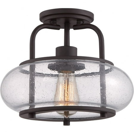 1 Light Semi-Flush Mount-Old Bronze Finish Bailey Street Home 71-Bel-1753572
1 Light Semi-Flush Mount-Old Bronze Finish Bailey Street Home 71-Bel-1753572