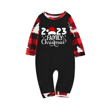 Geire Infant Parent-Child Outfits Set Christmas Day Cartoon Printed Long Sleeve Crewneck Top/Rompers + Elastic Waist Long Pants Pajamas Set Home Wear for Baby
Geire Infant Parent-Child Outfits Set Christmas Day Cartoon Printed Long Sleeve Crewneck Top/Rompers + Elastic Waist Long Pants Pajamas Set Home Wear for Baby