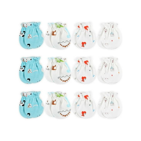Gustave 12 Pairs Newborn Baby Cotton Gloves No Scratch Mittens for Infant Toddler Baby Boys and Baby Girls 0-6 Months Random Color
Gustave 12 Pairs Newborn Baby Cotton Gloves No Scratch Mittens for Infant Toddler Baby Boys and Baby Girls 0-6 Months Random Color