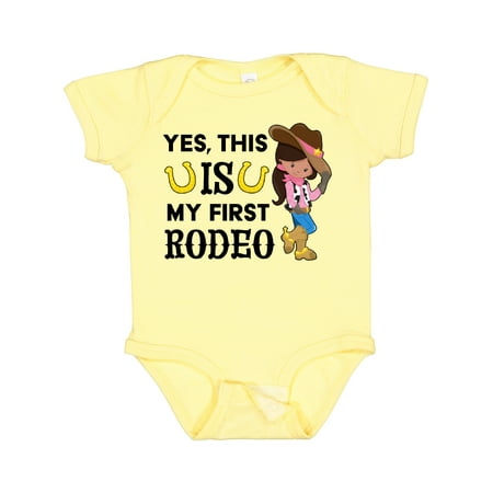 Inktastic Yes This is My First Rodeo- Cowgirl in Hat and Boots Gift Baby Girl Bodysuit
Inktastic Yes This is My First Rodeo- Cowgirl in Hat and Boots Gift Baby Girl Bodysuit