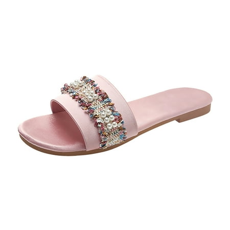 KI-8jcuD Braided Sandals Women Fashion Women Beach Slip On Pearl Casual Open Toe Non Slip Flat Breathable Slippers Shoes Sandals Slippers Women Size 10 Slippers Women Cute Slipper Socks For Women Ar
KI-8jcuD Braided Sandals Women Fashion Women Beach Slip On Pearl Casual Open Toe Non Slip Flat Breathable Slippers Shoes Sandals Slippers Women Size 10 Slippers Women Cute Slipper Socks For Women Ar
