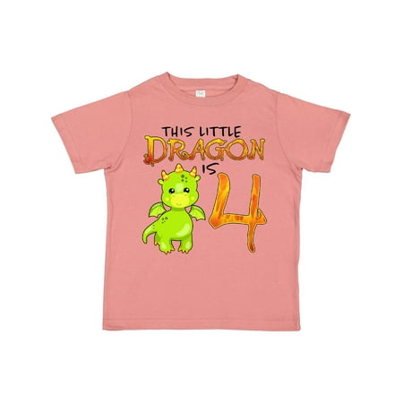 Inktastic Dragon 4th Birthday- Turning Four Gift Toddler Boy or Toddler Girl T-Shirt 
Inktastic Dragon 4th Birthday- Turning Four Gift Toddler Boy or Toddler Girl T-Shirt