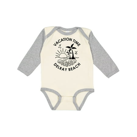 Inktastic Vacation Time in Delray Beach Gift Baby Boy or Baby Girl Long Sleeve Bodysuit
Inktastic Vacation Time in Delray Beach Gift Baby Boy or Baby Girl Long Sleeve Bodysuit