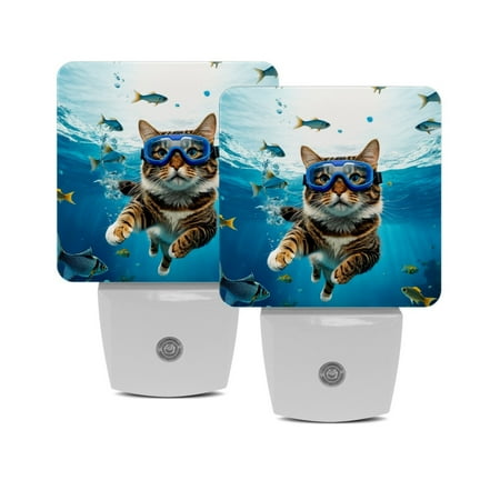 Night Light Night Lights Plug into Wall 2-Pack Nightlight Plug in Night Light Dusk to Dawn Night Lamp Led Night Light for Adults Kids Room Tropical Ocean Summer Swimming Animal Cat and Sea
Night Light Night Lights Plug into Wall 2-Pack Nightlight Plug in Night Light Dusk to Dawn Night Lamp Led Night Light for Adults Kids Room Tropical Ocean Summer Swimming Animal Cat and Sea