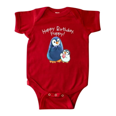Inktastic Happy Birthday Poppy!- Cute Penguins Gift Baby Boy or Baby Girl Bodysuit 
Inktastic Happy Birthday Poppy!- Cute Penguins Gift Baby Boy or Baby Girl Bodysuit