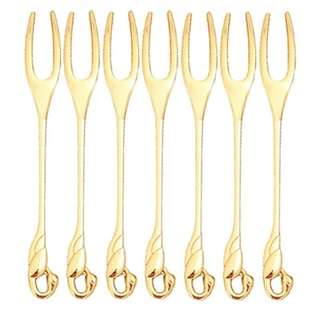 Alexsix Creative Swan Shape Storage Rack with 6 Forks/ Spoon Coffee Dessert Dinnerware Set for Fruit
Alexsix Creative Swan Shape Storage Rack with 6 Forks/ Spoon Coffee Dessert Dinnerware Set for Fruit