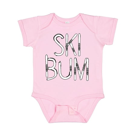Inktastic Ski Bum Gift Baby Boy Bodysuit
