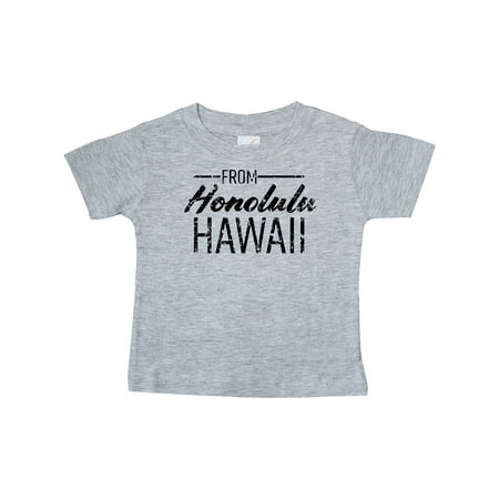Inktastic From Honolulu Hawaii in Black Distressed Text Gift Baby Boy or Baby Girl T-Shirt
Inktastic From Honolulu Hawaii in Black Distressed Text Gift Baby Boy or Baby Girl T-Shirt