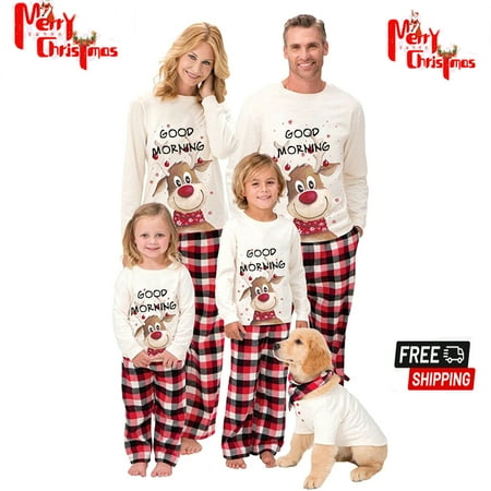 Sunisery Matching Christmas Pajamas for Family by Mad Dog - Pjs Matching Sets and Socks for Men Women Boy Girl Toddler and Dog
Sunisery Matching Christmas Pajamas for Family by Mad Dog - Pjs Matching Sets and Socks for Men Women Boy Girl Toddler and Dog
