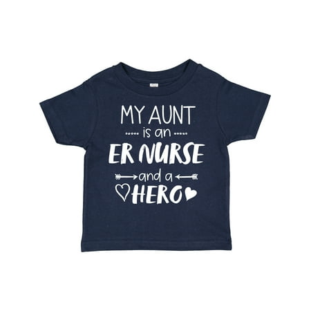 Inktastic My Aunt is an ER Nurse and a Hero Gift Toddler Boy or Toddler Girl T-Shirt
Inktastic My Aunt is an ER Nurse and a Hero Gift Toddler Boy or Toddler Girl T-Shirt