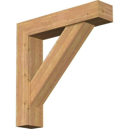 Ekena Millwork 7 1/2 W x 36 D x 36 H Traditional Block Smooth Bracket w/ Offset Brace Western Red Cedar
Ekena Millwork 7 1/2 W x 36 D x 36 H Traditional Block Smooth Bracket w/ Offset Brace Western Red Cedar