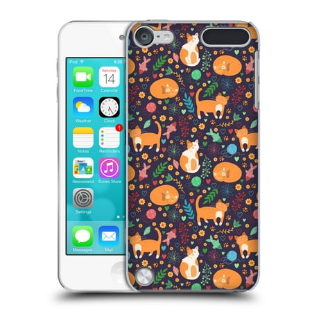 OFFICIAL JULIA BADEEVA ANIMAL PATTERNS HARD BACK CASE FOR APPLE IPOD TOUCH MP3