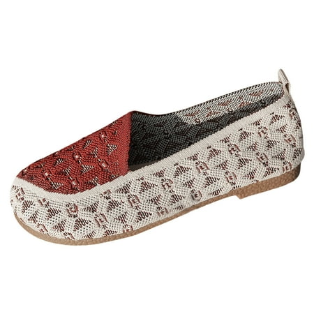 MIASHUI Women s Flats Shoes Casual Shoes Pattern Color Blocking Mesh Breathable Bottom and Non Versatile Shoes Casual Shoes Red 8
MIASHUI Women s Flats Shoes Casual Shoes Pattern Color Blocking Mesh Breathable Bottom and Non Versatile Shoes Casual Shoes Red 8