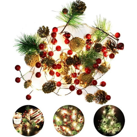 Christmas Lighting Christmas Pine Cone Decoration String Lights Garland Pine Fairy Lights Lights for Christmas Tree and Home Decor
Christmas Lighting Christmas Pine Cone Decoration String Lights Garland Pine Fairy Lights Lights for Christmas Tree and Home Decor