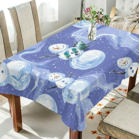 WOBOGO Illustration Of Snowmen on Lavender Background Square Tablecloth 60×90in Polyester Fabric Tablecloth Washable Dust Resistant Wrinkle Resistant
WOBOGO Illustration Of Snowmen on Lavender Background Square Tablecloth 60×90in Polyester Fabric Tablecloth Washable Dust Resistant Wrinkle Resistant